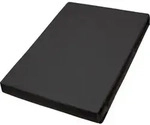 Vario Jersey-spannbetttuch Schwarz, 150 X 200 Cm Spannbettlaken