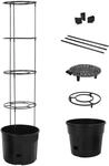 Vidaxl Tomato Grower Anthracite &Oslash;39x150 Cm Polypropylene
