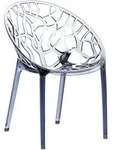 Clp - Stuhl Crystal Grau