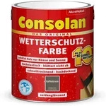 Wetterschutzfarbe, Kaffeebraun, 2,5 L - Consolan