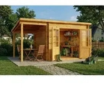 Pultdach Gartenhaus Maria Mit Schleppdach Gartenhaus Aus Holz In Pinie, Holzhaus Mit