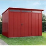 H&ouml;rmann Ecostar Metall-ger&auml;tehaus Elegant Mit Pultdach Typ 3, 313 X 283 Cm,