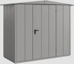 H&ouml;rmann Ecostar Metall-ger&auml;tehaus Elegant Mit Satteldach Typ 1, 259 X 121 Cm,