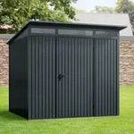 H&ouml;rmann Ecostar Metall-ger&auml;tehaus Trend Mit Pultdach Typ 2, 248 X 283 Cm,