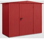 H&ouml;rmann Ecostar Metall-ger&auml;tehaus Trend Mit Satteldach Typ 1, 259 X 121 Cm,