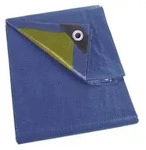 Plane - Blau/kaki - Wasserfest - 2 X 4 M