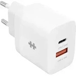 Targus Hyperjuice Netzteil / Stromversorgung 20 W, 18 W Usb-c&reg;, Usb-a Wei&szlig;