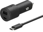 Sjv102-eu Schwarz / Ladeger&auml;t De Fahrzeug Usb-a + Usb-c 45w - Motorola