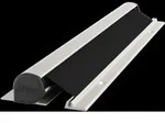 Athmer - Fingersch.rollo Nr-25 L.1925mm Bg Silberf.rollo Schwarz -...