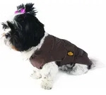 Regenmantel F&uuml;r Hunde - Braun - 70 Cm - Fashion Dog