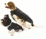 Fashion Dog Regenmantel F&uuml;r Hunde - Schwarz - 51 Cm