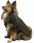 Fashion Dog - Hunde-regenmantel Mit Fleecefutter - Braun - 27 Cm