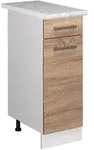 Vicco - K&uuml;chenunterschrank R-line, Sonoma, 30 Cm , Ap Marmor