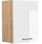H&auml;ngeschrank R-line, Wei&szlig; Hochglanz, 45 Cm Vicco