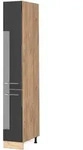 Vicco - Apothekerschrank Fame-line, Anthrazit Hochglanz, 30 Cm