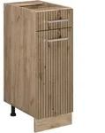 Vicco - K&uuml;chenunterschrank R-line, Artisan-eiche, 30 Cm Ohne Arbeitsplatte
