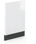Frontblende Fame-line, Wei&szlig; Hochglanz, 45 Cm Ohne Arbeitsplatte Vicco