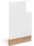 Frontblende Fame-line, Wei&szlig; Hochglanz, 45 Cm Ohne Arbeitsplatte, Vicco