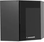 Vicco - Hochwertiger H&auml;ngeschran R-line, Schwarz Hochglanz, 57 Cm