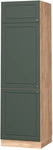K&uuml;hlumbauschrank Fame-line, Gr&uuml;n-gold Landhaus, 60 Cm, Vicco