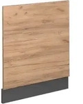 Frontblende Fame-line, Goldkraft Eiche, 60 Cm Ohne Arbeitsplatte Vicco