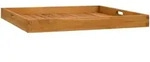 Serviertablett 70x70 Cm Massivholz Teak Vidaxl