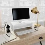 Monitorst&auml;nder Wei&szlig; 42x24x13 Cm Holzwerkstoff Vidaxl Wei&szlig;