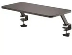 Startech.com Mnriserclmp Flachbildschirm-tischhalterung 81,3 Cm (32") Schwarz