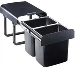 Victory - Quellmalz Einbau-abfallsammler Ekko.20 - 32 Liter (2x16 Liter),...