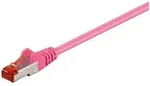 Cat 6 Patchkabel, S/ftp (pimf), Magenta, Kupferkaschierter Aluminiumleiter...