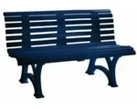 Gartenbank Helgoland 3-sitzer L&auml;nge 1500 Mm, Blau