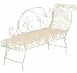 Gartenbank Karma Antik-creme