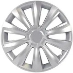 Radzierblende Delta 38 Cm (15 Zoll) Silber 1 St&uuml;ck Radkappe - Cartrend