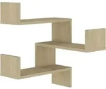 Wand-eckregal Sonoma-eiche 40x40x50 Cm Holzwerkstoff Vidaxl