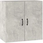 Vidaxl Wall Cabinet Concrete Grey 60x31x60 Cm Engineered Wood