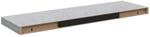 Schweberegale 2 Stk. Betongrau 80x23,5x3,8 Cm Mdf Vidaxl