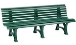 Gartenbank Borkum 4-sitzer L&auml;nge 2000 Mm, Gr&uuml;n