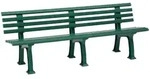 Gartenbank Juist 4-sitzer L&auml;nge 2000 Mm, Gr&uuml;n