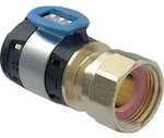 Flowfit &Uuml;bergang Mit &Uuml;berwurfmut Bleifreie Siliziumbronze 16mm-1/2' - Geberit