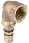 Geberit - Mepla &Uuml;bergangsbogen 90 Grad Mit Innengewinde, Cc499k, D 20mm, Rp 3/4'