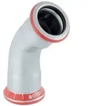 Mapress C-stahl Bogen 45 Grad, Au&szlig;endurchmesser 22mm - Geberit