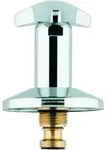 Oberteil 11501 F&uuml;r Up-ventile Trecorn Griff Markierung Blau 1/2zoll Chrom