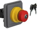 Berker Notaustaster Mit Schloss Ap/up (44713515 Grau Matt)