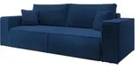 Selsey Farese 3-sitzer Schlafsofa Mit Bettzeugbeh&auml;lter 257 Cm In Dunkelblau