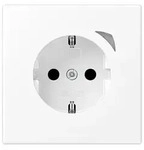 Jung Home Schuko&reg; Steckdose, 16 A 250 V , Mit Funktionsanzeige, Safety+, Serie Ls,