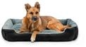 Lionto Hundebett, Weiches Kuschelbett Mit Herausnehmbarem Wendekissen &