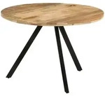 Esstisch 110x75 Cm Massivholz Mango - Vidaxl