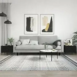 Couchtische 2 Stk. Schwarz 50x50x40 Cm Holzwerkstoff - Vidaxl