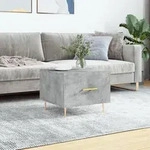 Couchtisch Betongrau 50x50x40 Cm Holzwerkstoff Vidaxl