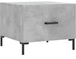 Couchtisch Betongrau 50x50x40 Cm Holzwerkstoff Vidaxl